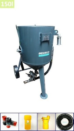 BASIC manual controlled sand blasting package 150L